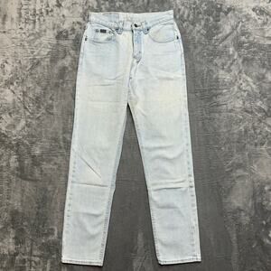 Vintage‎ Denim Riders Straight Jeans Women's Size 29 Light Blue Denim
